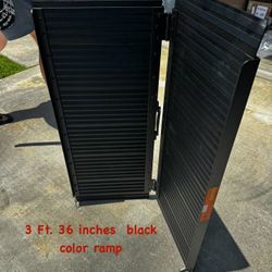 Portable Black Ramp- 36”x29” Brand New, For House Stairs, Curbs
