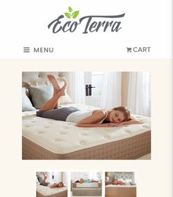 QUEEN BED The Eco Terra Hybrid Latex Mattress