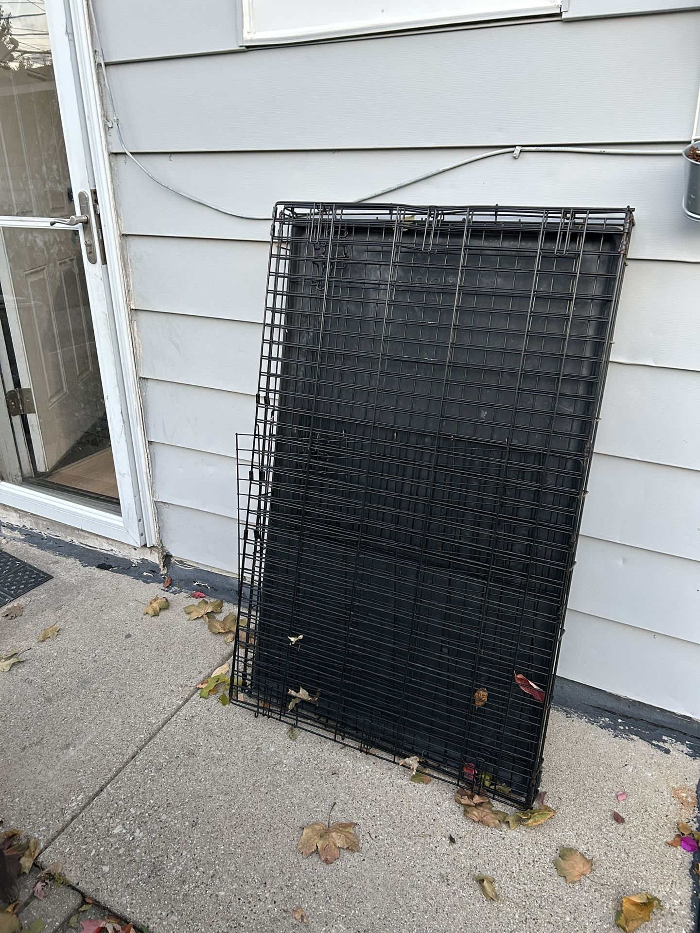 Dog Cage Rarely Used