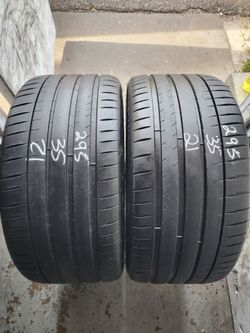 295/35/21 Michelin pilot sport 4s tires
