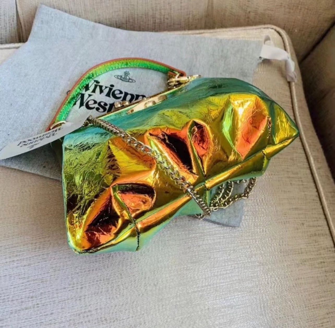 Vivienne Westwood Archive Orb Frame Purse DEADSTOCK