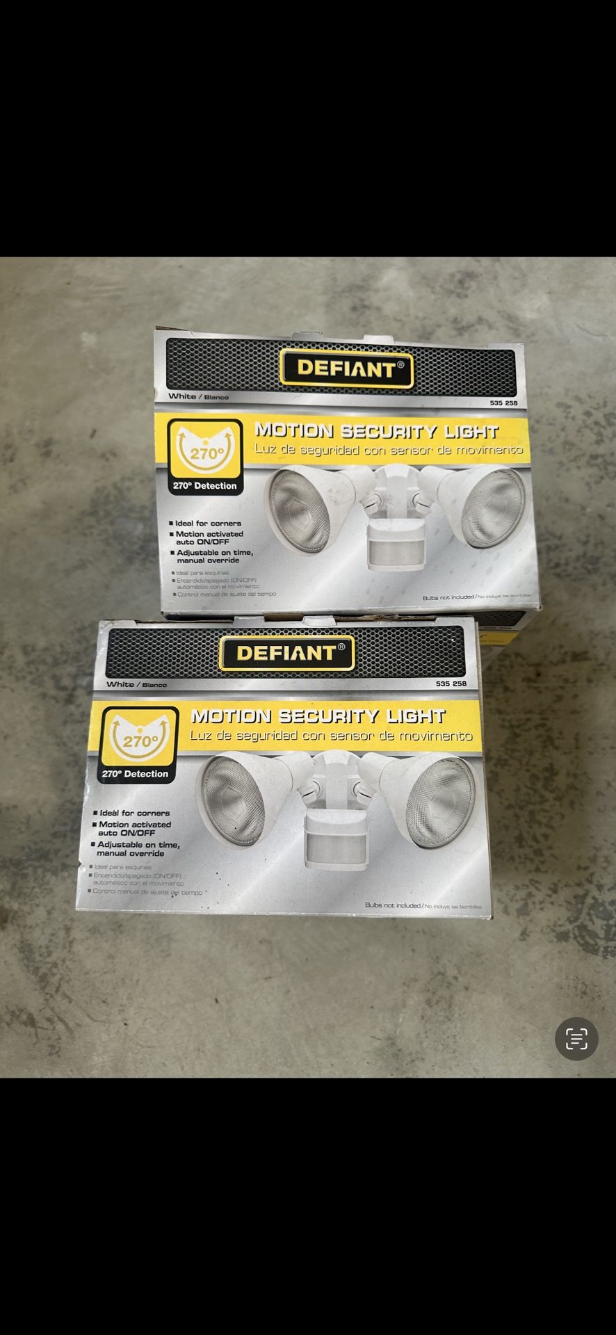 New Outdoor Security Lights And Interior Lights