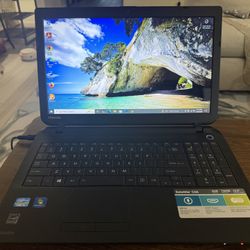 Toshiba C55 i3 1.80GHz, 6GB Ram, 250GB SSD Hard Drive, DVD Drive, Windows 10 Home, 15.6” Display 