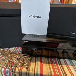 Speakers/ Subwoofer/ Channel Receiver