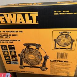 NEW DeWalt 16” Shop Fan – High Power, Garage/Workshop Ready