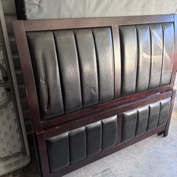 Queen Size Bed Frame With Box Spring 