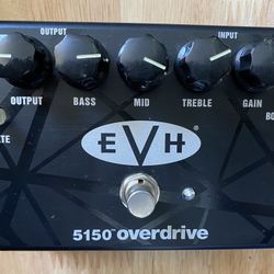 MXR EVH 5150 Overdrive Pedal By Dunlop Van Halen Distortion 