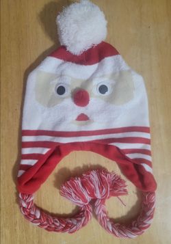 Santa Claus Christmas Knit Trapper Hat