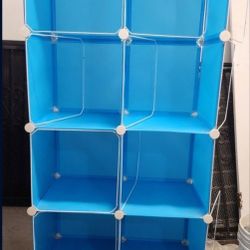 Organizer for Nursery Durable Baby Wardrobe Armoire for Closet Customizable Dresser Shelves