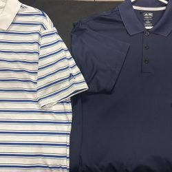 Adidas Sri-Fit Golf Polos, Size XL
