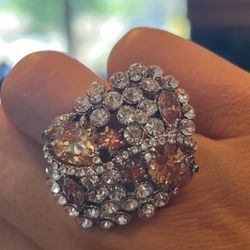 High Quality Swarovski Crystal Ring 