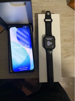 iPhone 13 Pro Max and Apple Watch series 9 45mm