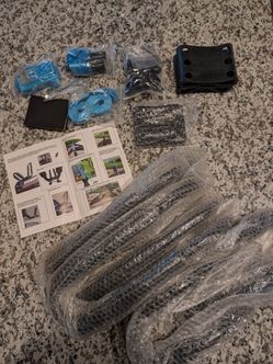 (Never used) Kayak Roof Rack for Car Roof Mount Carrier J Cross Bar (1 Pair)