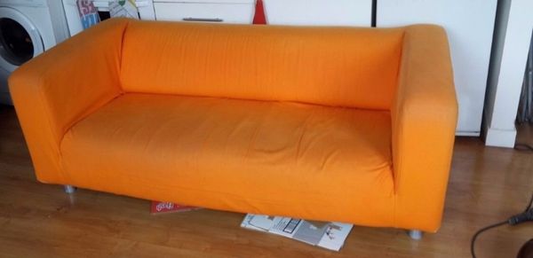 Ikea Klippan Orange Loveseat Sofa For In San Francisco Ca Offerup