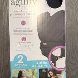 JJ Cole Agility Flex stretch baby carrier black