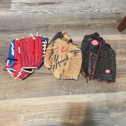 Baseball Gloves(Used)