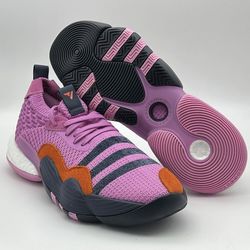 New Men's Adidas Trae Young 2 “Stratosphere” Sneakers (Purple/Navy/Orange)