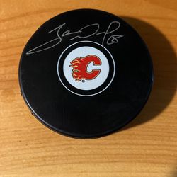 James Neal Autographed Puck