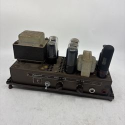 Bell & Howell Tube Amplifier 179 Projector Guitar Project Amp As Is Untested