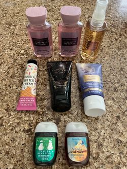 Bath and Body Works lot of 8 items, New!