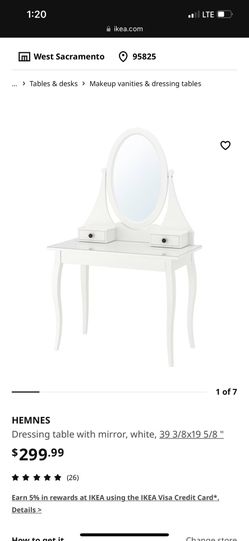 ikea vanity desk
