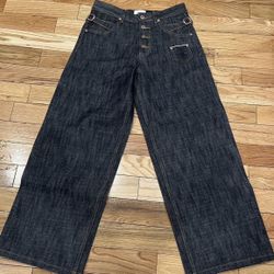 Bywin raw Japanese Salvage Denim - holy buzz word 