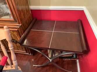 Very classy end table originally sold for $250. A steal for $50