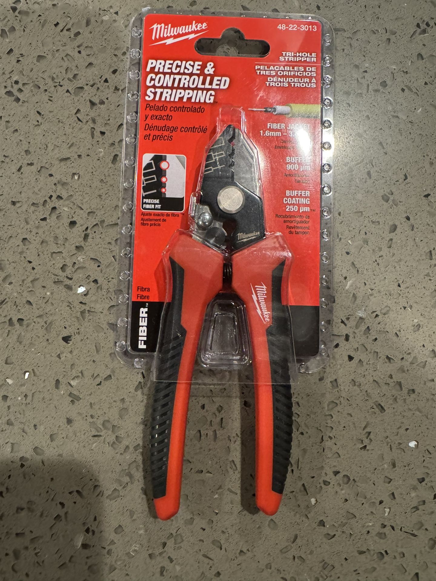 Milwaukee Tri-hole Fiber Stripper