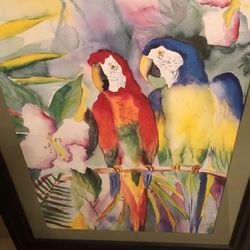 Framed & Matted Pic  $40