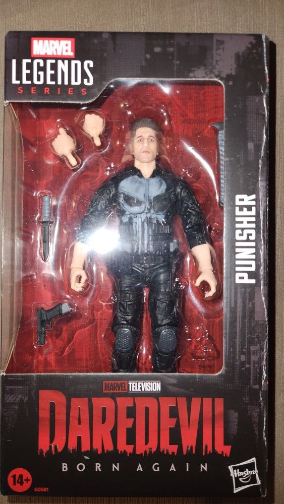 Marvel Legends Daredevil Born Again Punisher 