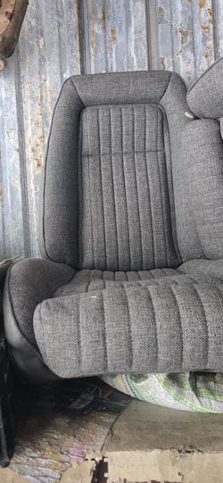 Fox Body Seats With Backseat Upholstery
