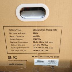 Renogy 400ah Battery