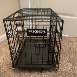 Durables, Foldable Metal Wire Small Dog Crate with Tray, Single Door