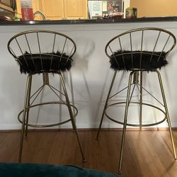 Two Bar Stools 