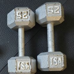 Fitness Gear Cast Hex Dumbbells - OBO