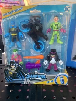 Dc Imaginext Batman 5 Pack 