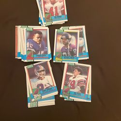 Football Cards Topps 1990