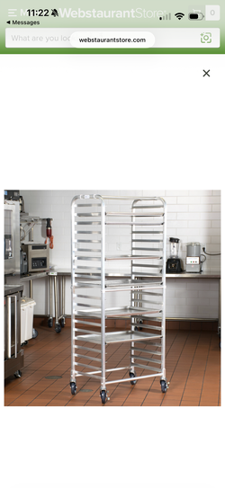 Commercial 20 pan baker rack