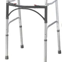 Folding Standard Walker Without Wheels 