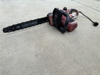 Craftsman brand Corded Chainsaw !!