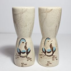 MCM Red Wing Bird Salt and Pepper Shakers 