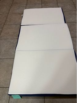 Twin memory foam mattress foldable camping mattress