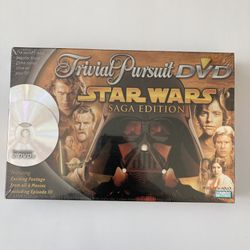 Star Wars Trivial Pursuit DVD Saga Edition Game 