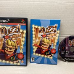 PlayStation 2 BUZZ The Mega Quiz