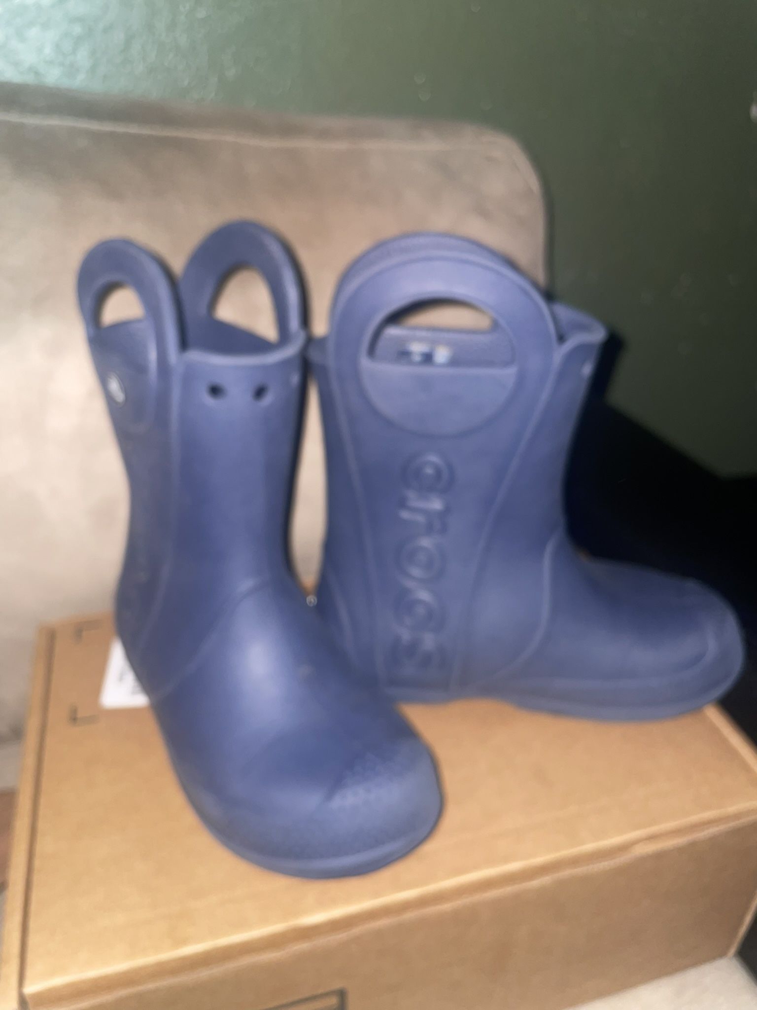 Kids, Rain Boots, Crocs Size 13