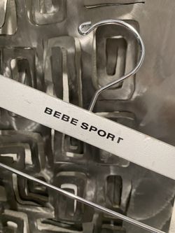 🩶Bebe Sport Wood Hangers🩶