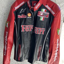 Ferrari Jacket 100% Leather 