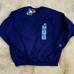 Vintage 90s Starter Crewneck, Starter Brand New Navy