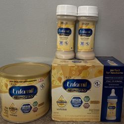 Enfamil NeuroPro Premades & Unopened Can