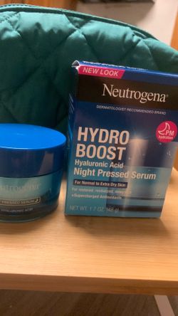 Neutrogena Hydro Boost Hyaluronic Acid Night Pressed Serum.
